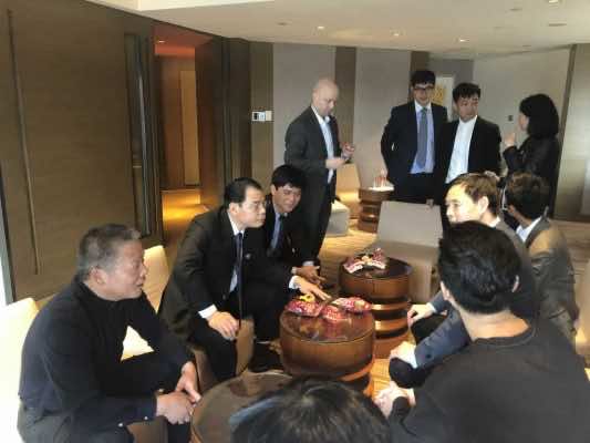 Lễ ký thoả thuận hợp tác giữa Nafoods và Công ty TNHH trái cây Nongfu Thượng Hải