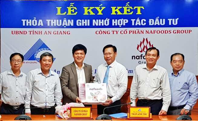 Nafoods kí kết thỏa thuận hợp tác chiến lược với UBND tỉnh An Giang